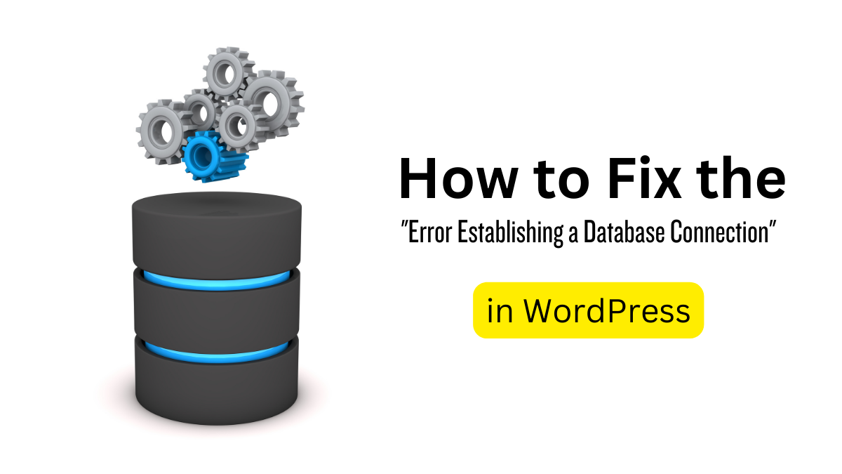 Error Establishing a Database Connection