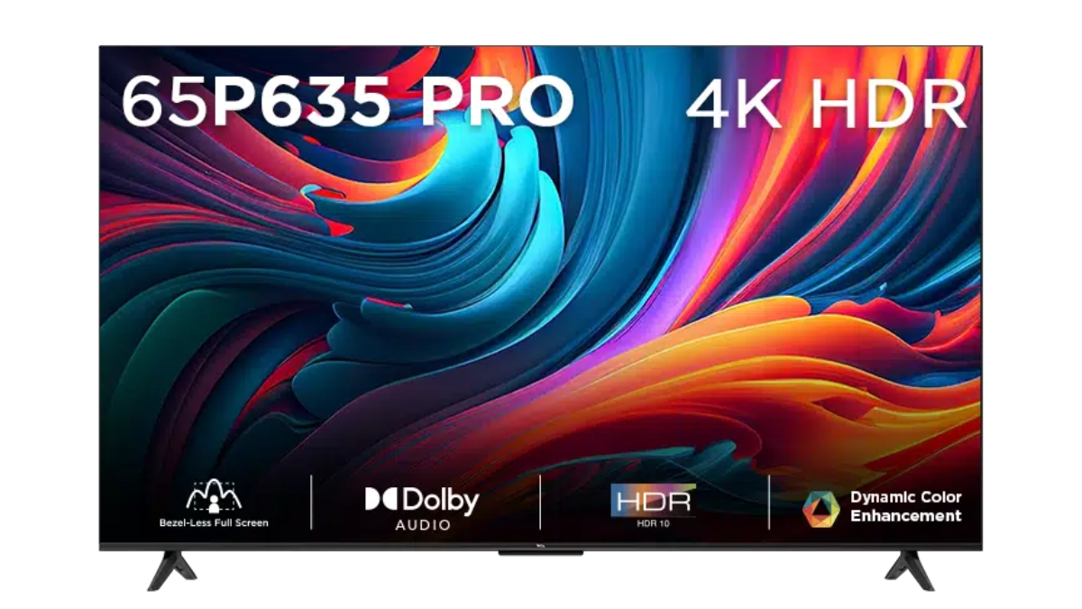 TCL 65 P635 Pro 4K HDR Bezel-Less Full Screen Google TV