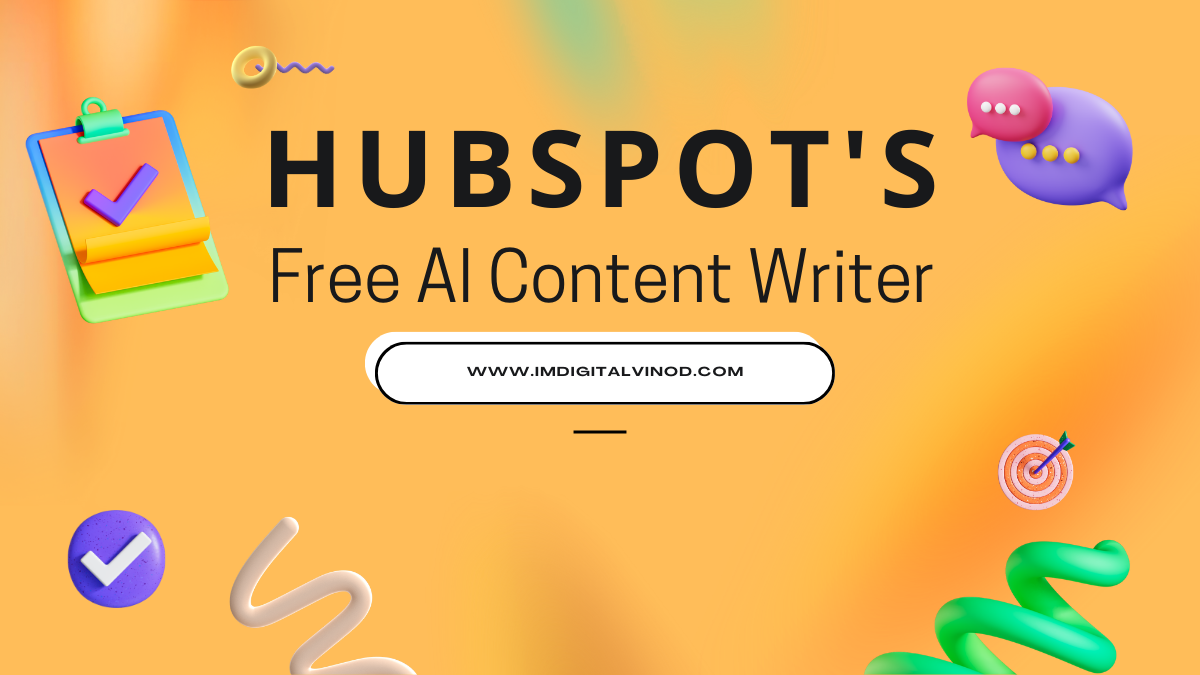 HubSpot's Free AI Content Writer