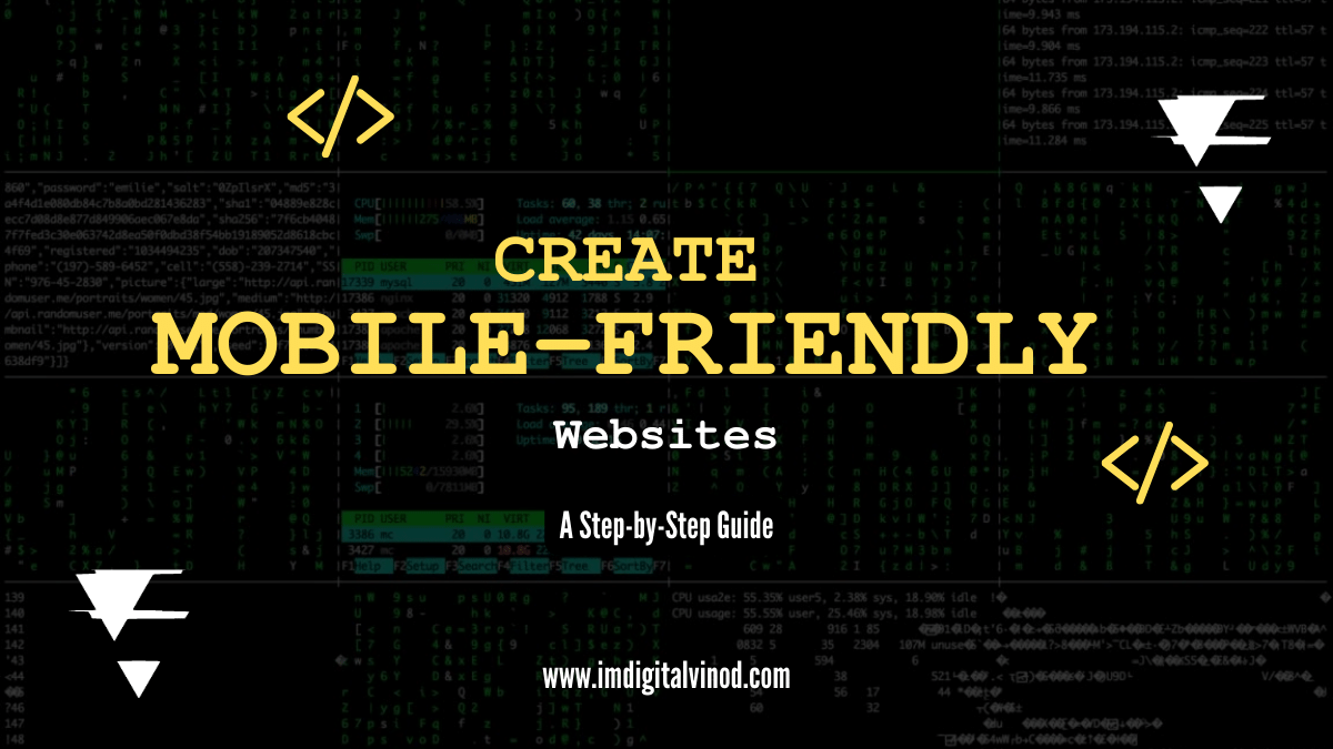 Create Mobile-Friendly Websites