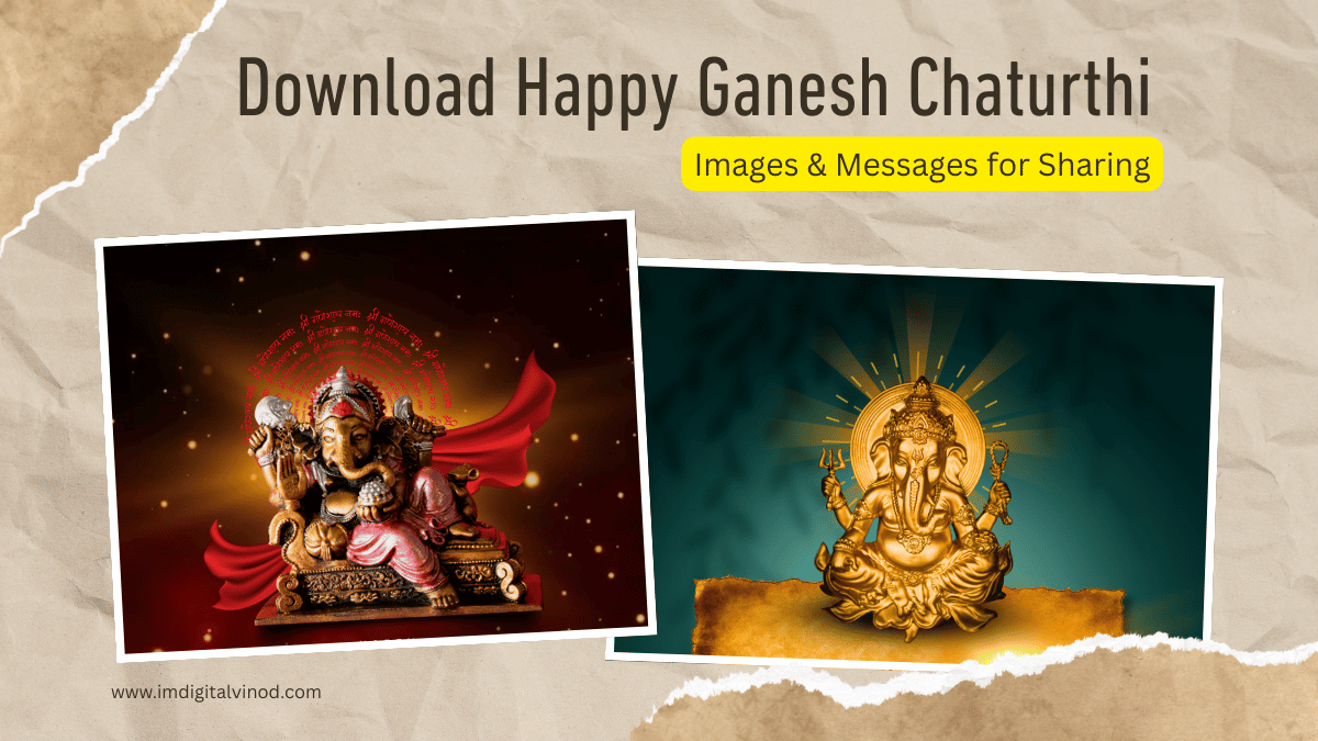 Download Happy Ganesh Chaturthi Images & Messages for Sharing