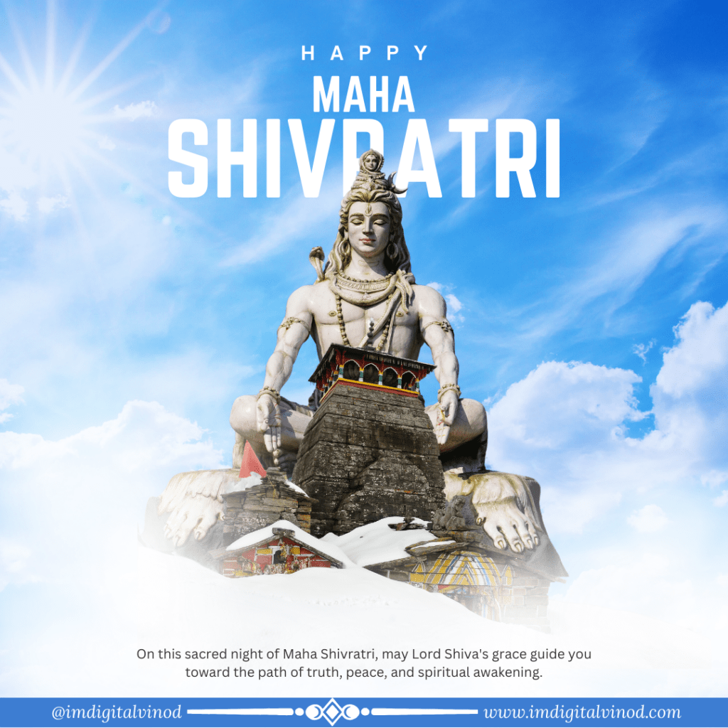 Download Happy Maha Shivratri Images and wishes to share divine blessings with loved ones. Explore free, high-quality Shivratri images.